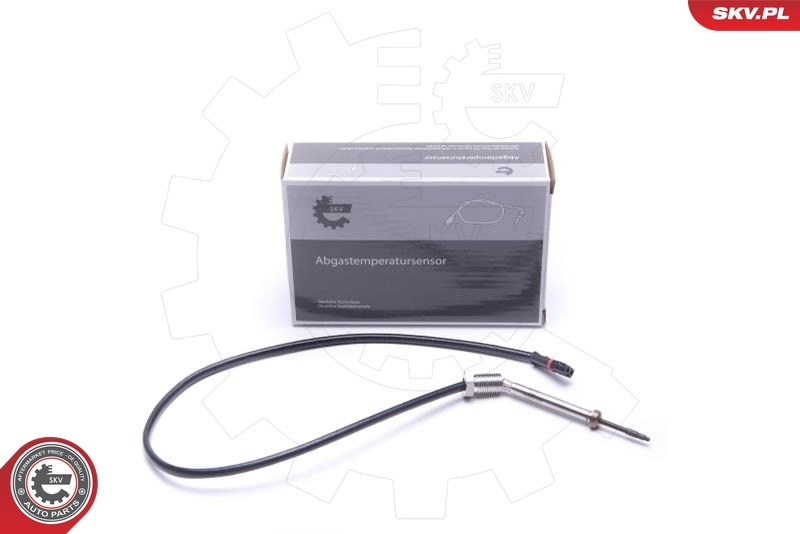Sensor, exhaust gas temperature